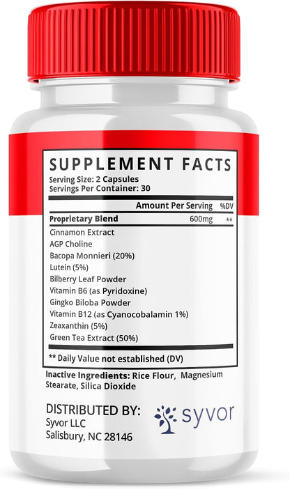 Vitaflow Balance Support Supplement Capsules (3-Pack, 180 Capsules)