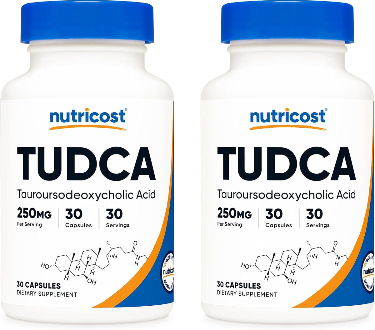 Nutricost TUDCA 250mg, 60 Capsules (2 Bottles) - görsel 7