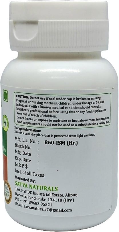 Bhringraj Capsules 500 mg, 60 Capsules (Pack of 4)