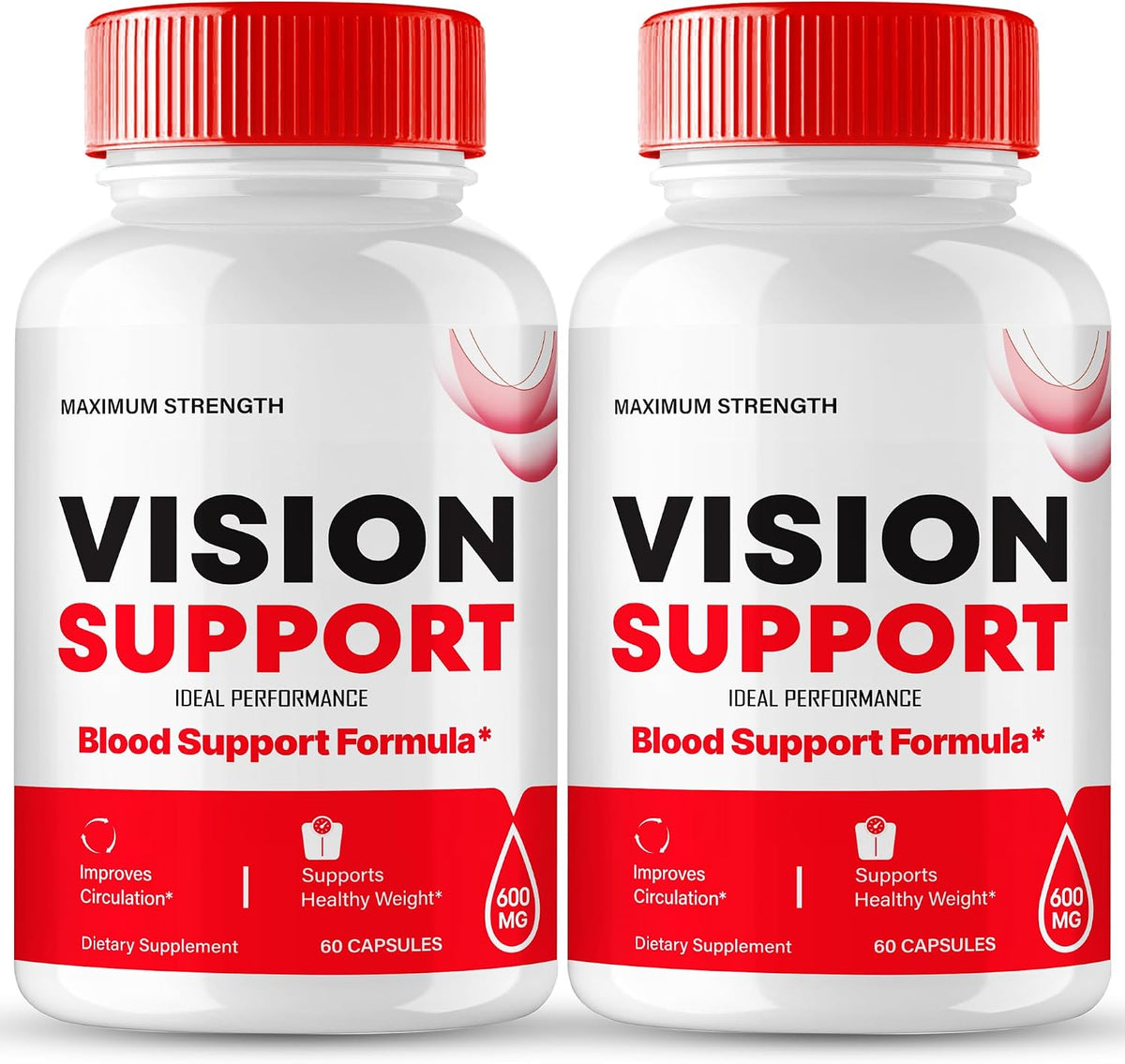 Vision Support Capsules – All Natural Advanced Formula for Eye Health (2 Pack) - görsel 1