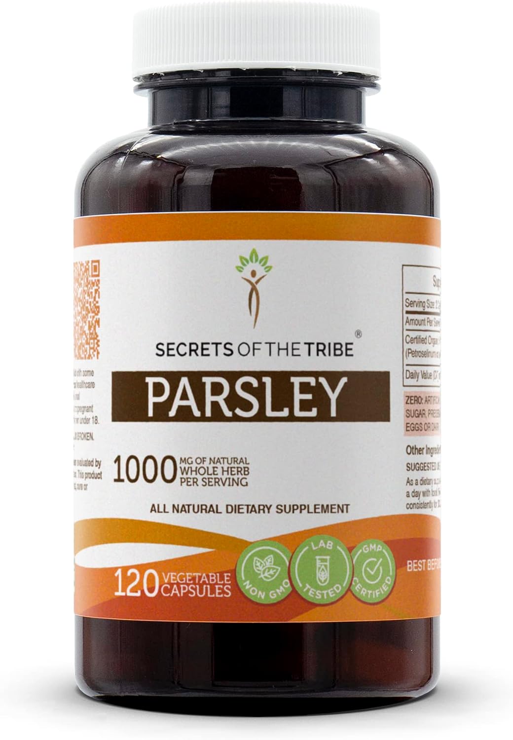 Secrets of the Tribe Parsley 120 Capsules, 1000 mg - görsel 1
