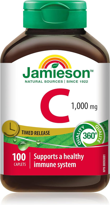 Jamieson Vitamin C 500 mg Timed Release Capsule