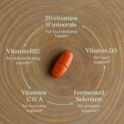 New Chapter One Daily Every Man's Multivitamin 55+ (48 Tablets)