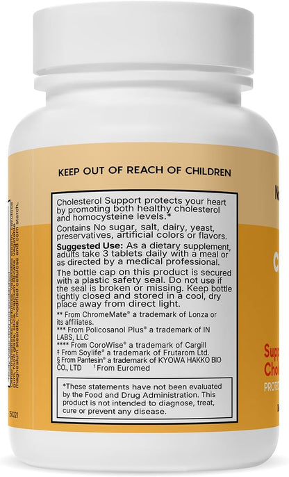 Natural Wellness Cholesterol Support – 90 Tablets