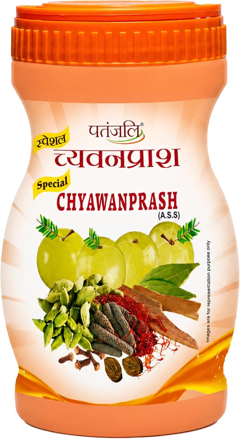 Patanjali Chyawanprash Herbal Jam Plus 1kg - görsel 9