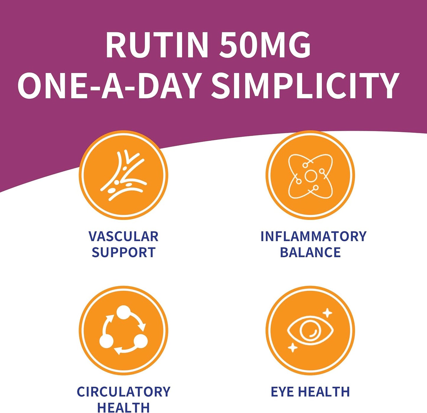 Total Natural Rutin 50mg 90 Tablets - görsel 7