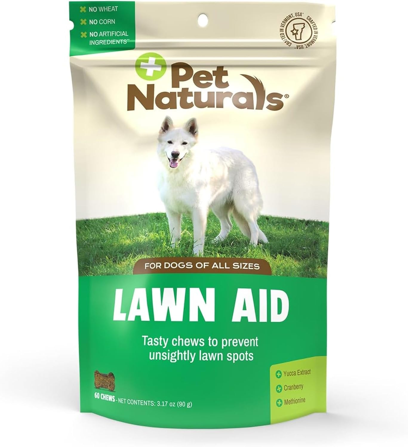 Pet Naturals Lawn Aid Soft Chews for Dogs – Chicken Flavour – 60 Count - görsel 1
