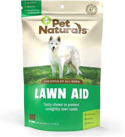 Pet Naturals Lawn Aid Soft Chews for Dogs – Chicken Flavour – 60 Count