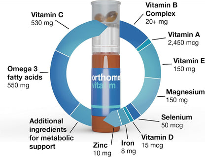 Orthomol Vital M - Men's Multivitamin, 30-Day Supply