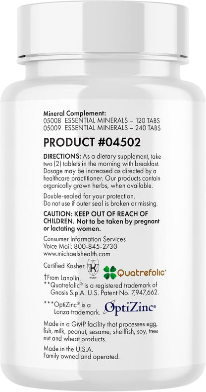 Michael's Health Naturopathic Programmes Pre-Teen Girls Multivitamin - 30 Vegetarian Tablets