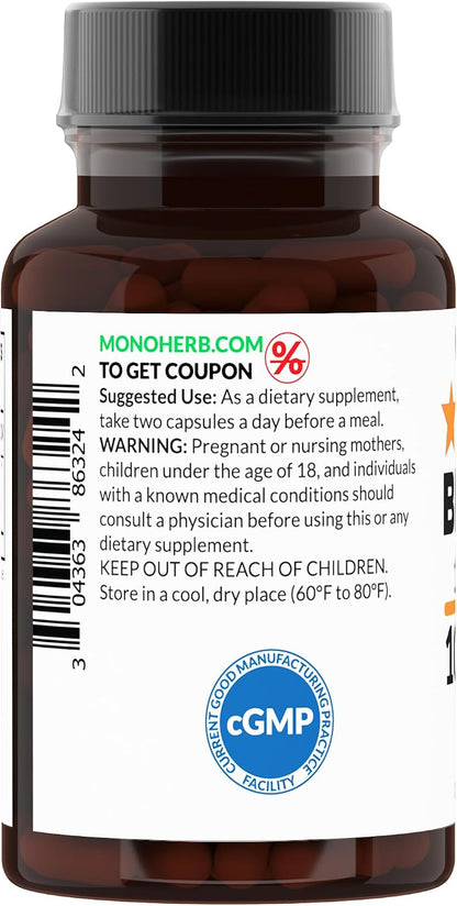 MONOHERB Bhringraj 10:1 Extract – 1000 mg per serving (45 servings)