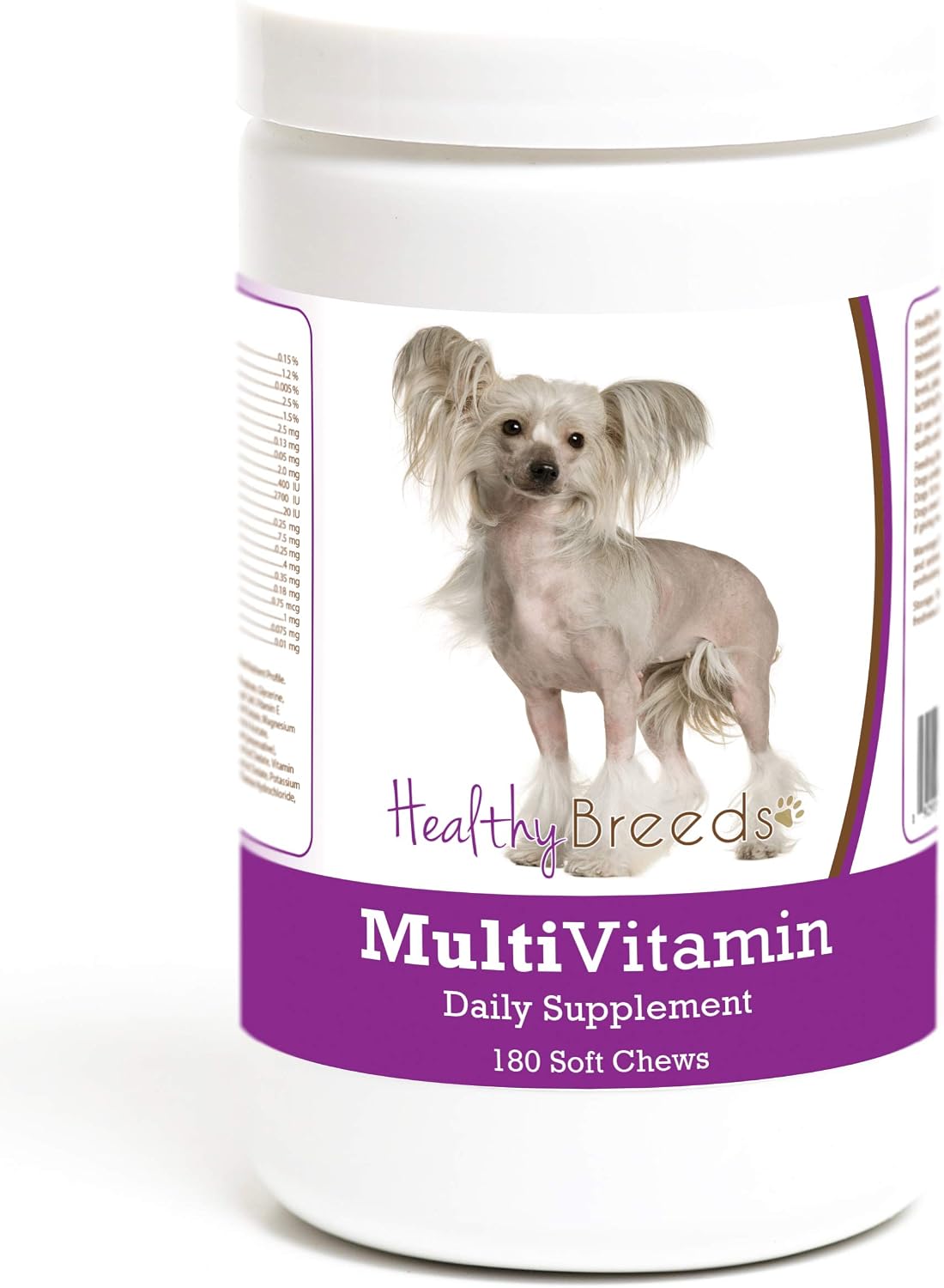 Healthy Breeds Chinese Crested Multivitamin Soft Chew for Dogs 180 Count - görsel 1