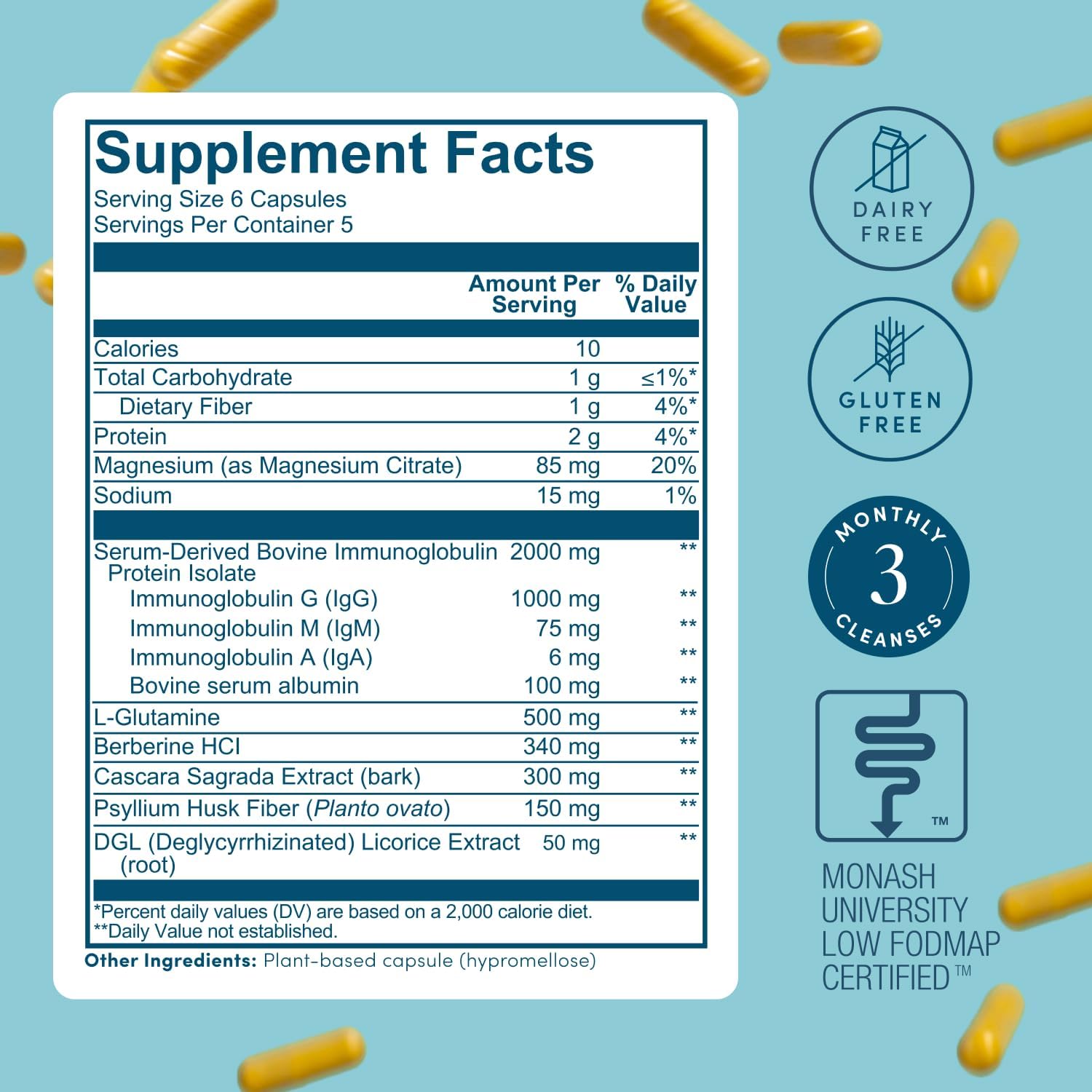 Biome Gut Remedy Capsules (5 Day Cleanse, 1 Round, 30 Capsules) - görsel 6