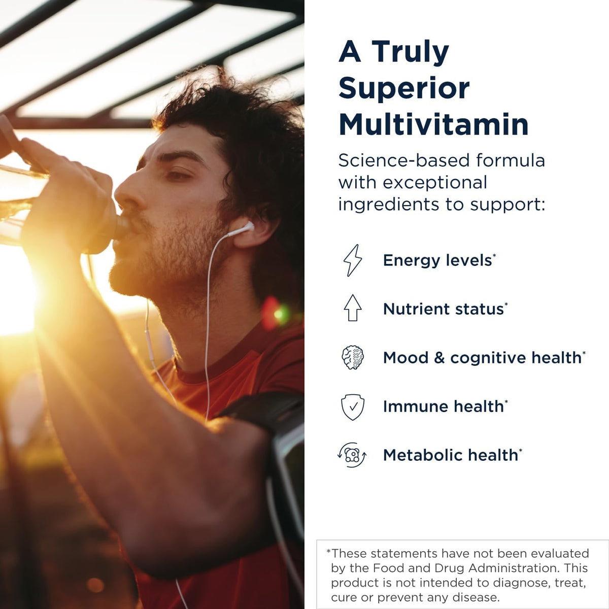 Designs for Health Methylated Multivitamin – Without Iron, 240 Capsules - görsel 2