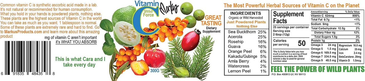 Wild Force Markus Vitamin C - görsel 4