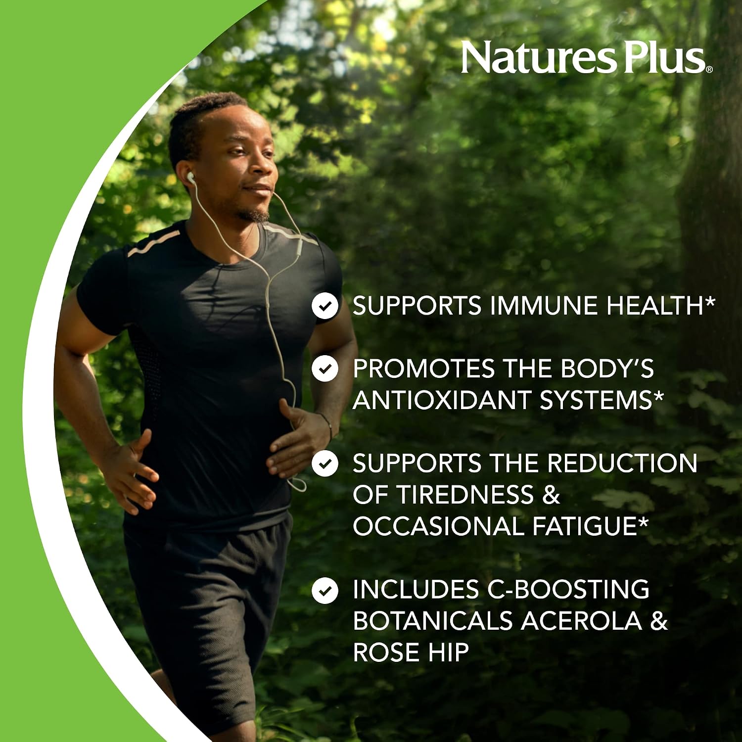 NaturesPlus Super C Complex, Sustained Release – 1000mg Vitamin C with 500mg Bioflavonoids – 90 Tablets - görsel 4