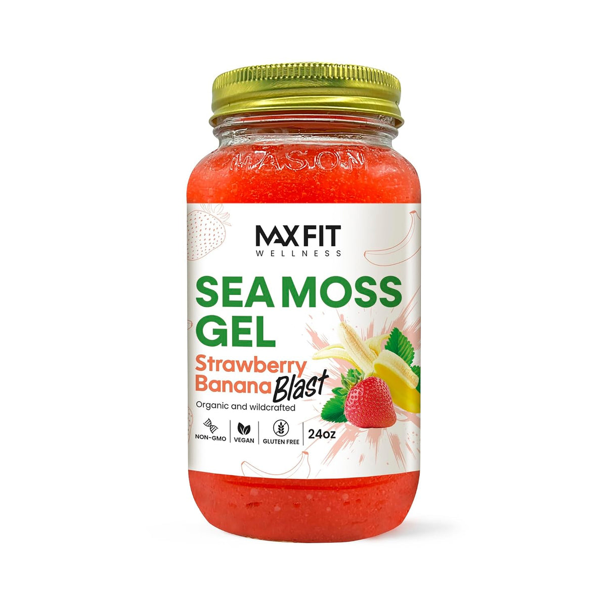 Sea Moss Gel Raw (24 Flavours) - 24oz Wildcrafted Gold Sea Moss from Saint Lucia | 92 Vitamins and Minerals | Non-GMO Vegan Superfood - görsel 6