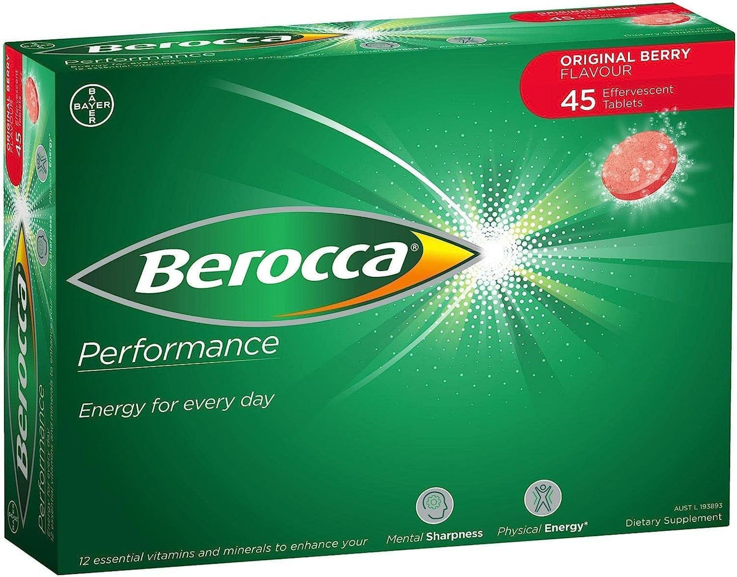 Berocca Performance Original 45 Effervescent Tablets - görsel 5