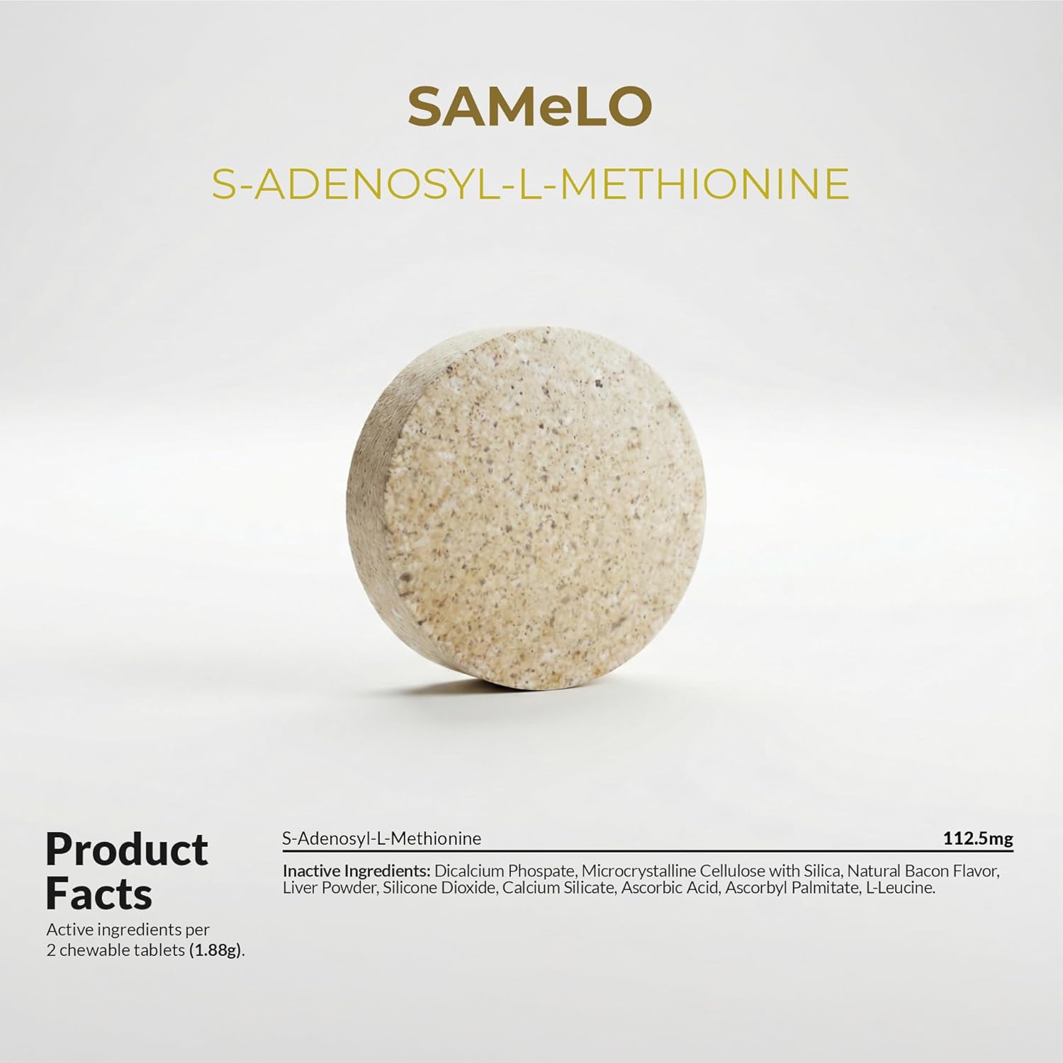 Same for Dogs 120 Tablets - Liver Supplement, Brain & Mood Support | S-Adenosyl-L-Methionine formula - görsel 7
