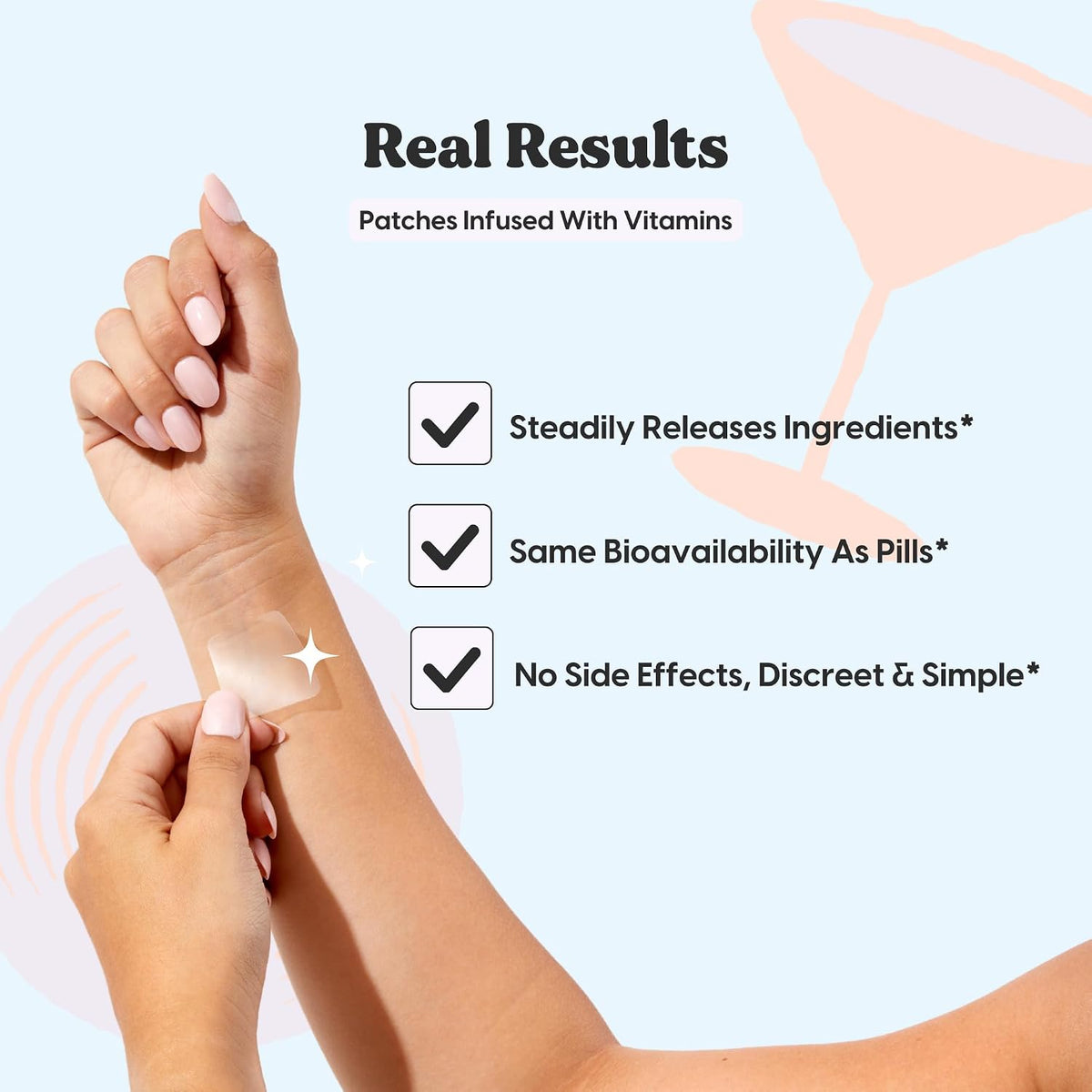 The Patch Brand Recovery Patches - Vitamin B1, DHM, Glutathione - 15 Patches - görsel 2