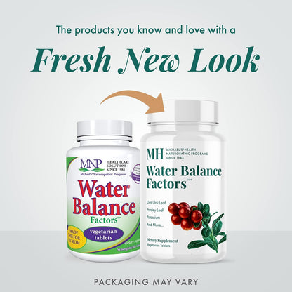 Michael's Health Naturopathic Programmes Water Balance Factors – 120 Tablets