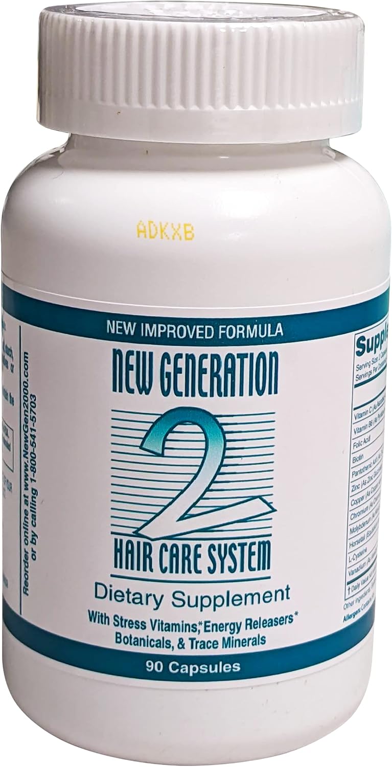 New Generation Hair Loss Control Supplement – 90 Capsules - görsel 1