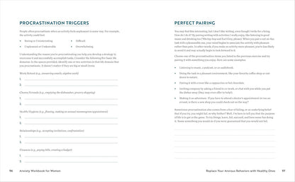 Anxiety Workbook for Women: Relieve Anxious Thoughts and Find Calm