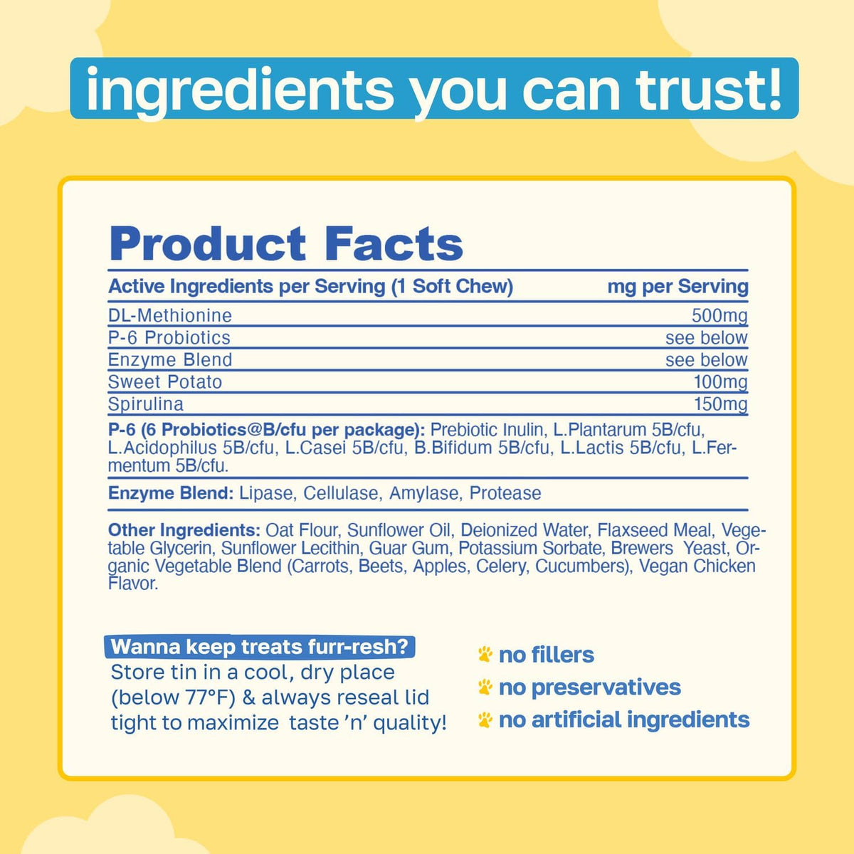 Happy Paws Lawn Saver Supplement - Dog Probiotics for Lawn Care and Digestive Health (100 Soft Chews) - görsel 8