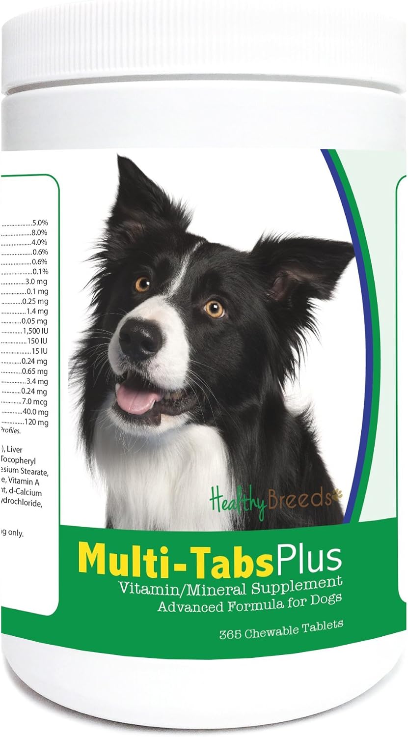Healthy Breeds Border Collie Multi-Tabs Plus Chewable Tablets (365 Tablets) - görsel 1