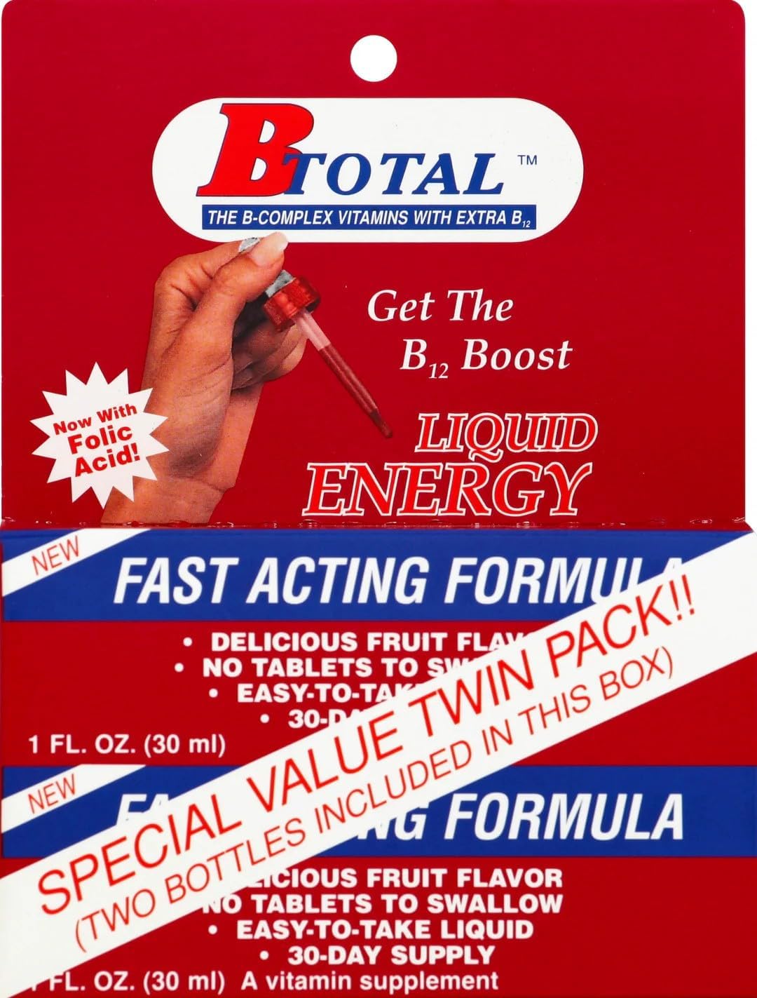 Sublingual B-Total Twin Pack - 2 fl oz - görsel 1