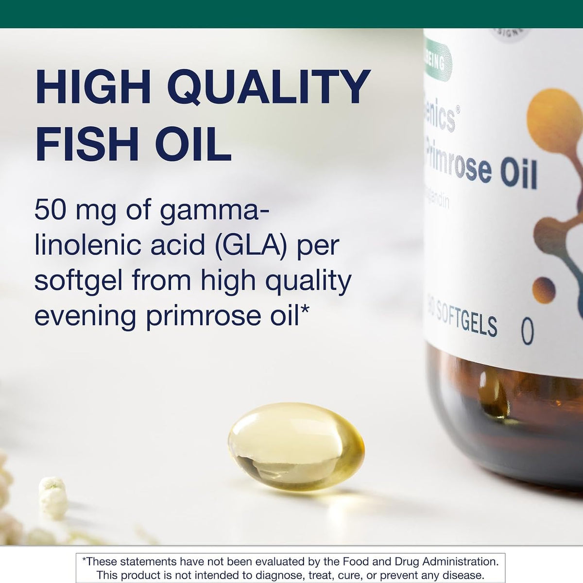 Metagenics OmegaGenics Evening Primrose Oil - 419 mg Omega-6 with 50 mg GLA - 90 Softgels - görsel 3