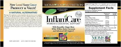 InflamCare 3000MG Women’s Formula – Gluten-free – 180 Count (3 Bottles)