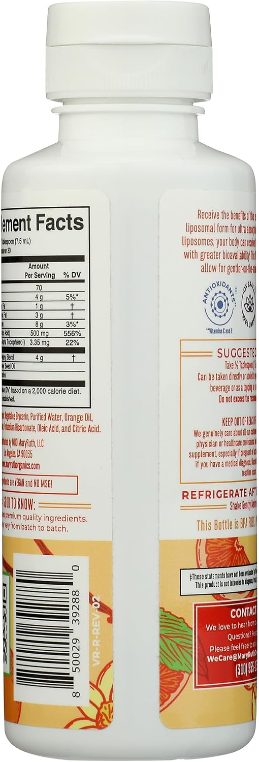 MaryRuth's Megadose Liposomal Vitamin C, 225 ml - görsel 2