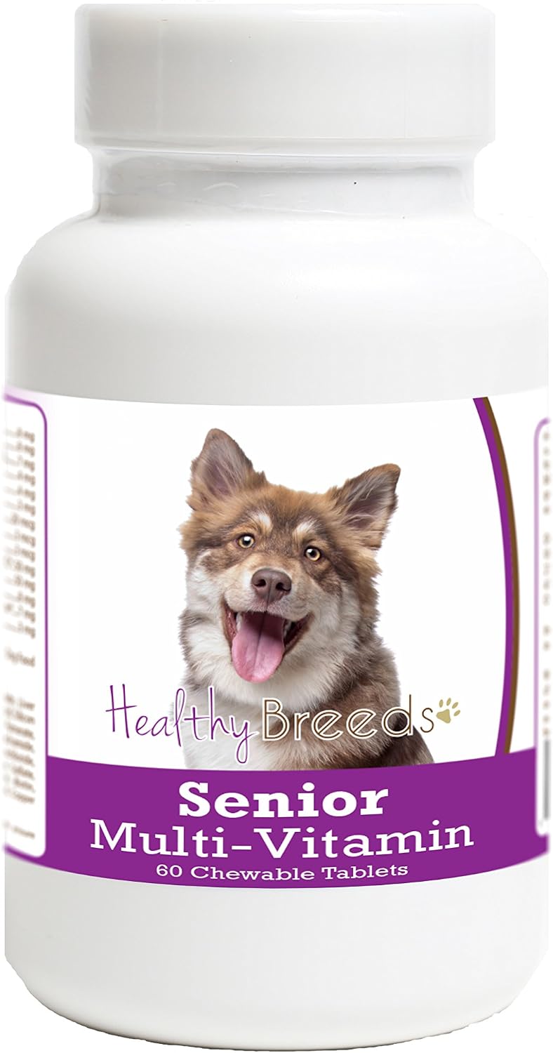 Healthy Breeds Finnish Lapphund Senior Dog Multivitamin Tablets 60 Count - görsel 1