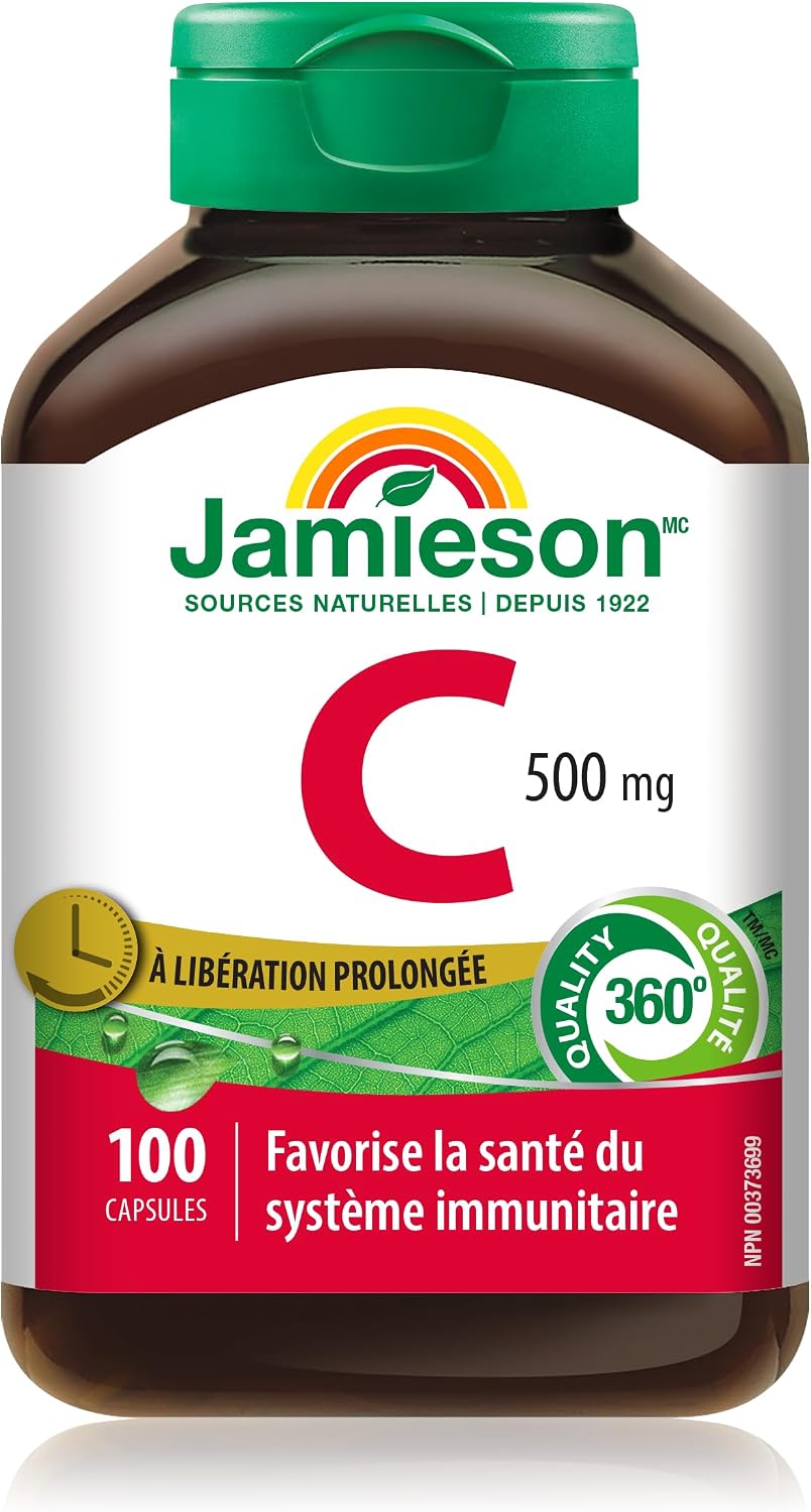 Jamieson Vitamin C 500 mg Timed Release Capsule - görsel 2