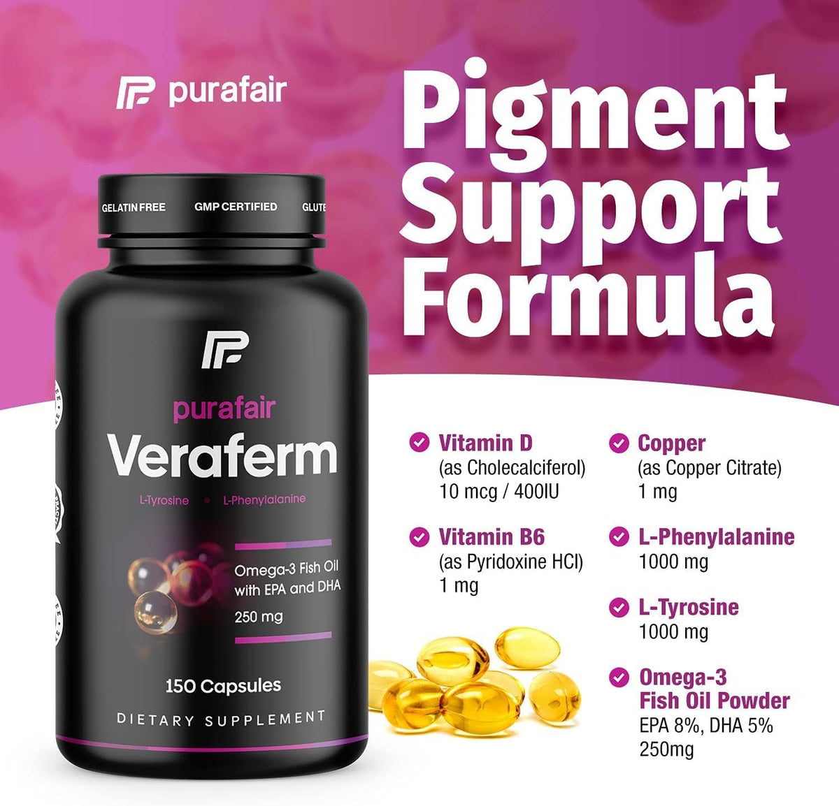 Veraferm – Skin Pigmentation Support Supplement - görsel 4