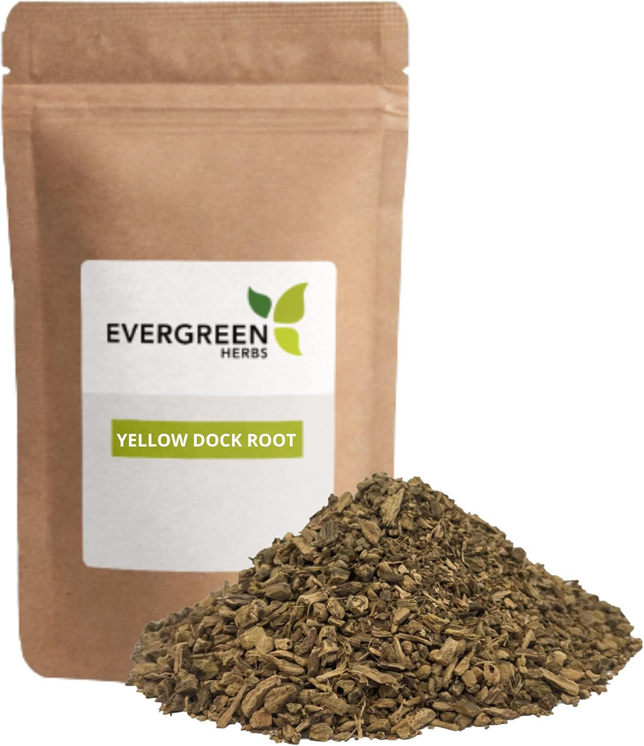 Evergreen Herbs Yellow Dock Root (Cut and Sifted) - 227 g - görsel 1