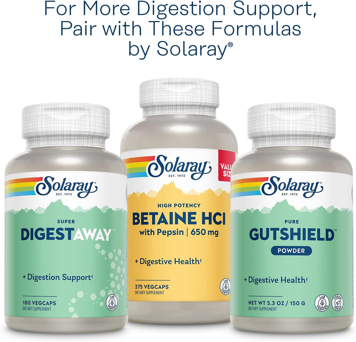 SOLARAY L-Cysteine 500 mg – Digestion, Hair, Skin & Nails Support, Antioxidant Support – 30 VegCaps - görsel 7