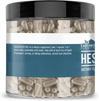 Earthborn Elements Hesperidin 200 Capsules, Pure and Undiluted, No Additives