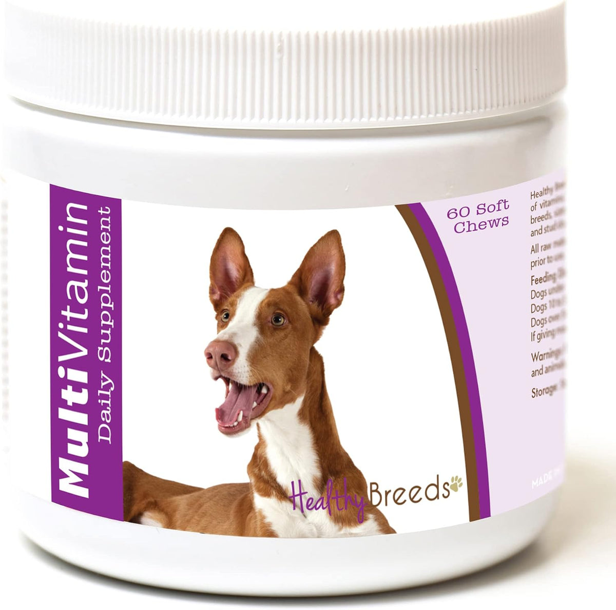 Healthy Breeds Ibizan Hound Multivitamin Soft Chews 60 Count - görsel 1
