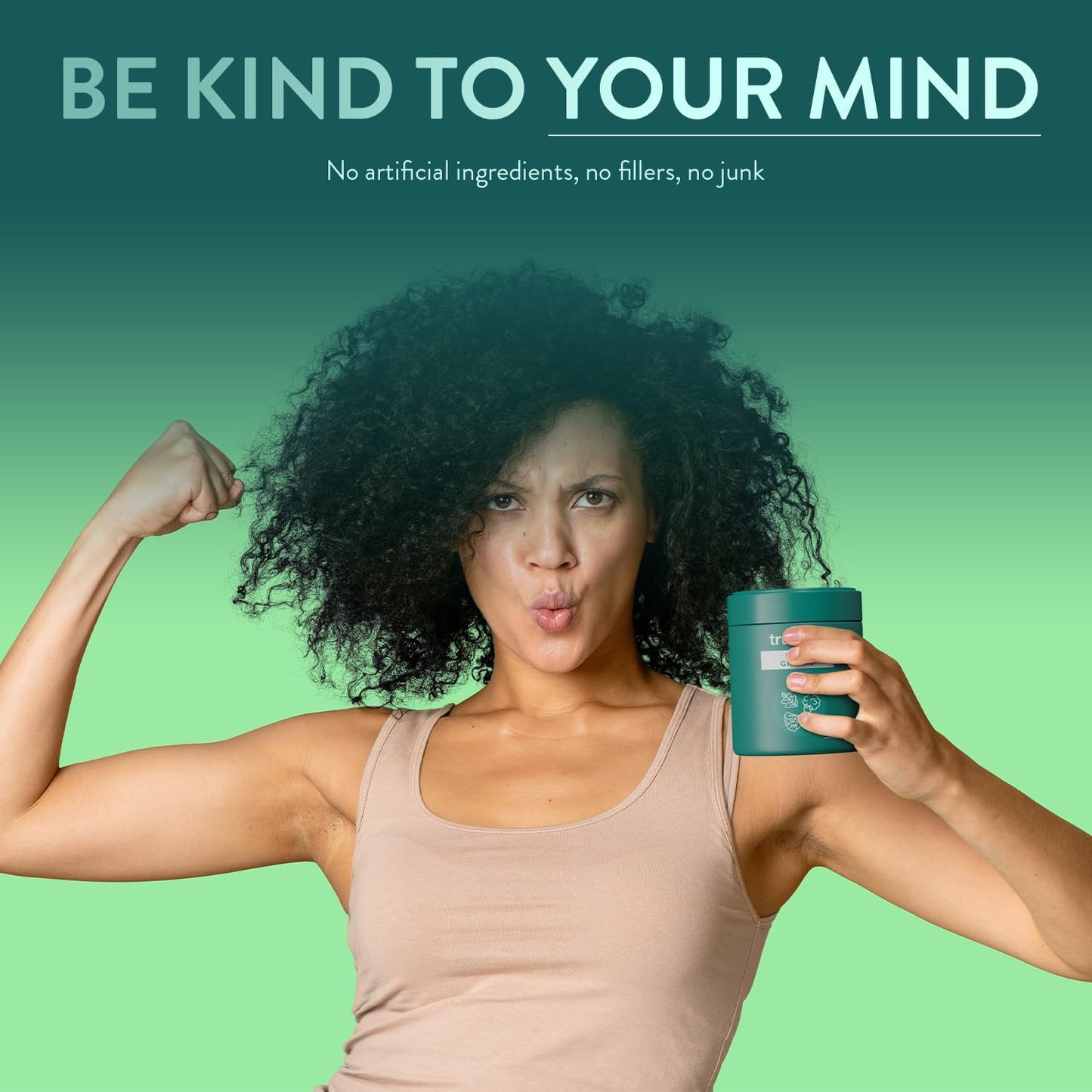 TruBrain Daily Greens: Sustained Brain Nourishment Powder - 75 Plant-Based Superfoods & Probiotics - görsel 7