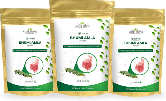 Bhumi Amla Powder | Phyllanthus Niruri | Antioxidant | Supports Liver & Kidney Health | for Better Digestion | Pure Herbal Supplement | 100 Grammes