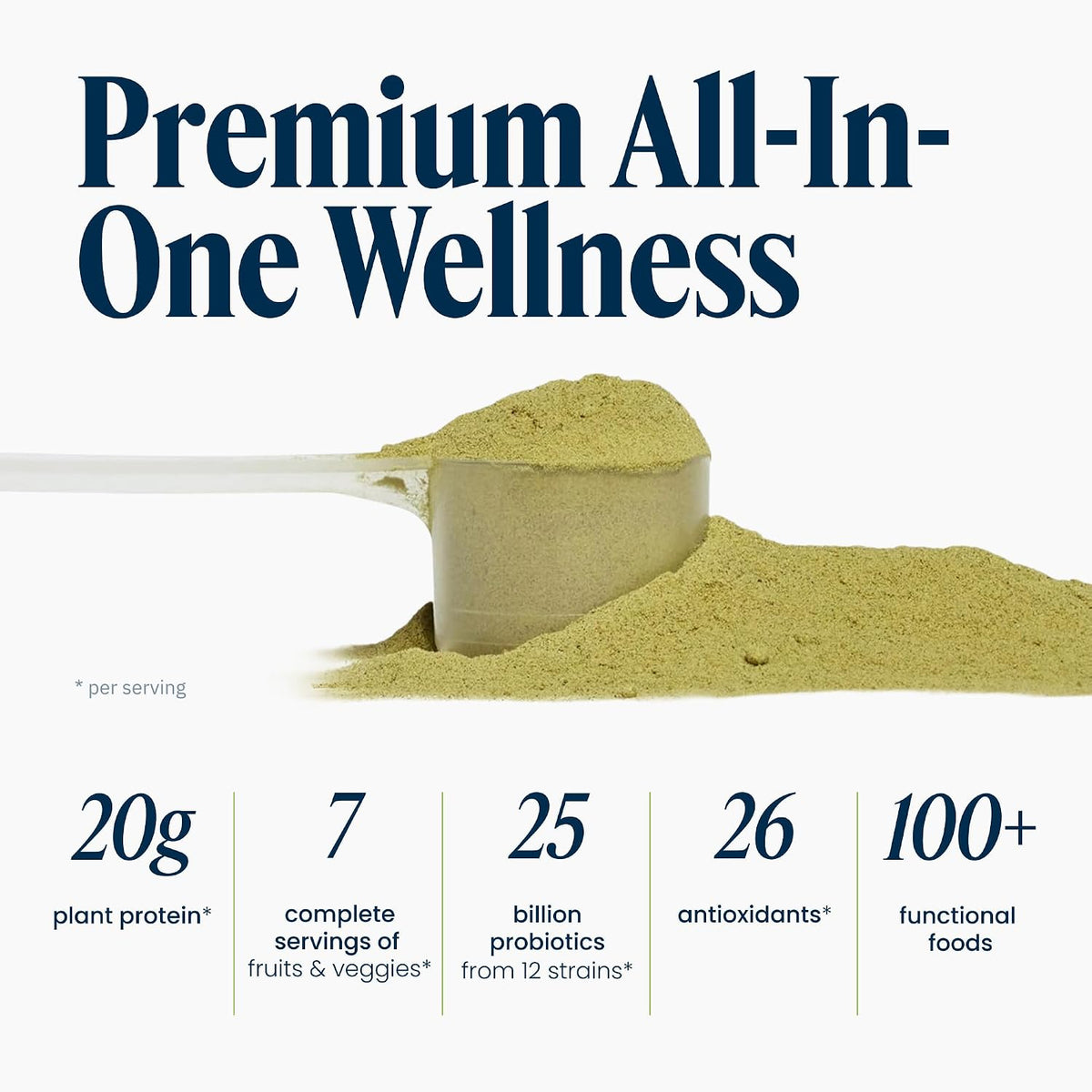 Vibrant Health Maximum Vibrance Chocolate, All-in-One Multi-Supplement Advanced Daily Futurefood, 15 Servings - görsel 4