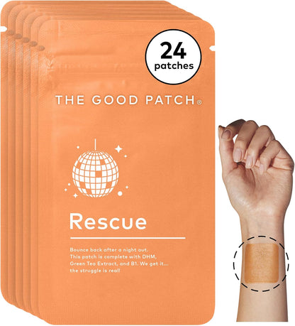 The Good Patch Rescue Recovery Patch – DHM, Green Tea & Vitamin B1 (8 Patches)