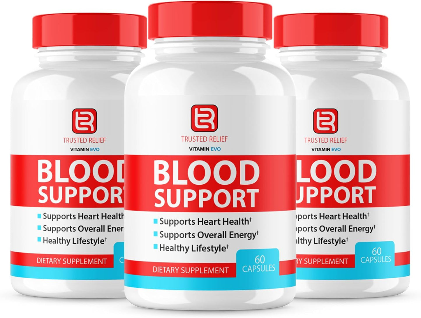 Trusted Relief Blood Support Capsules (3 Pack) - görsel 1