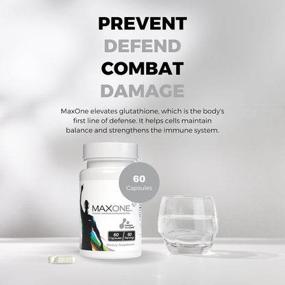Max One, Optimised RiboCeine Supplementation, 60 Vegetable Capsules
