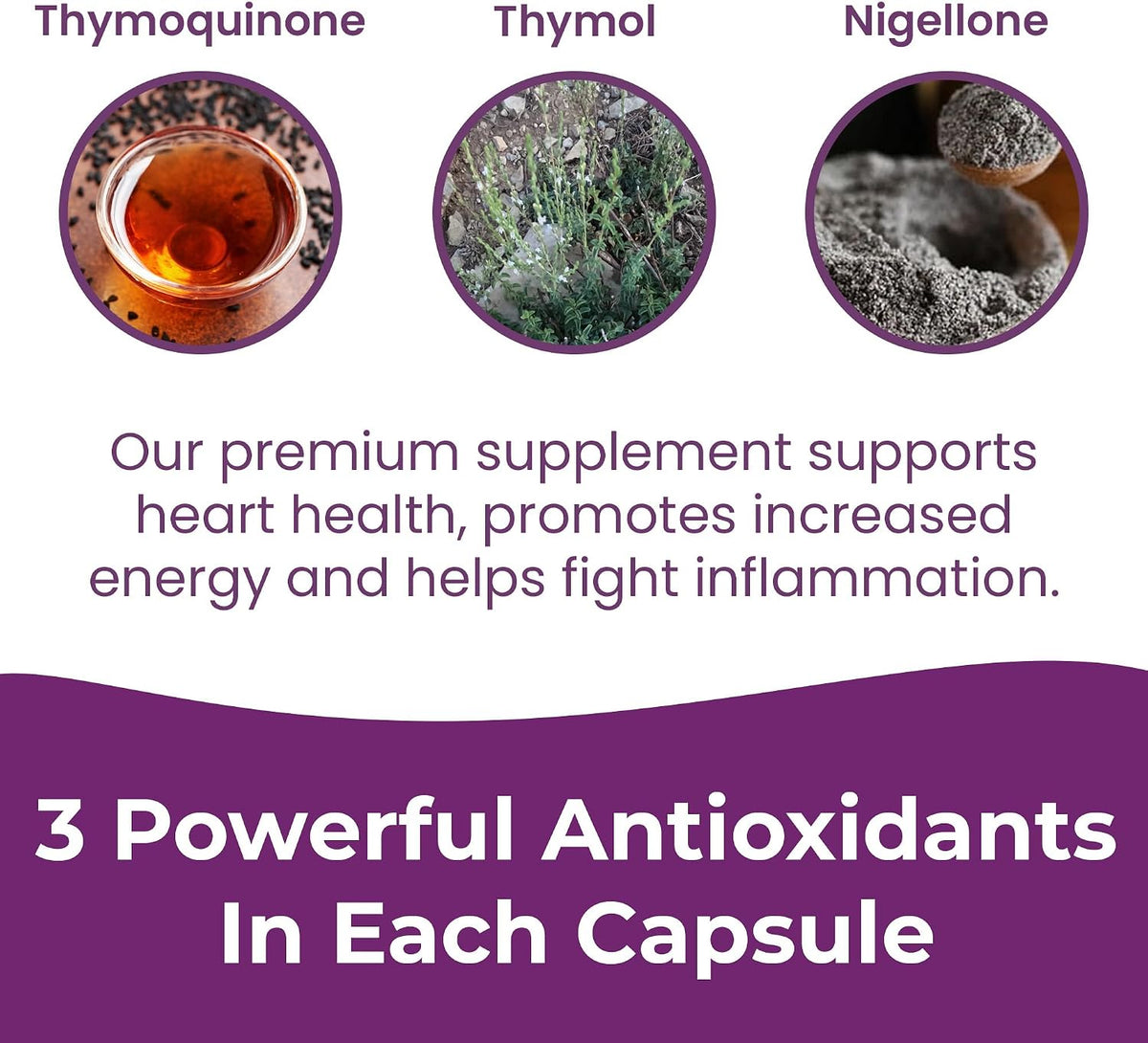 Infinite Age Dry Organic Black Seed Oil Extract Capsules, 60 Capsules - görsel 5