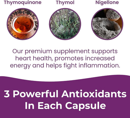 Infinite Age Dry Organic Black Seed Oil Extract Capsules, 60 Capsules