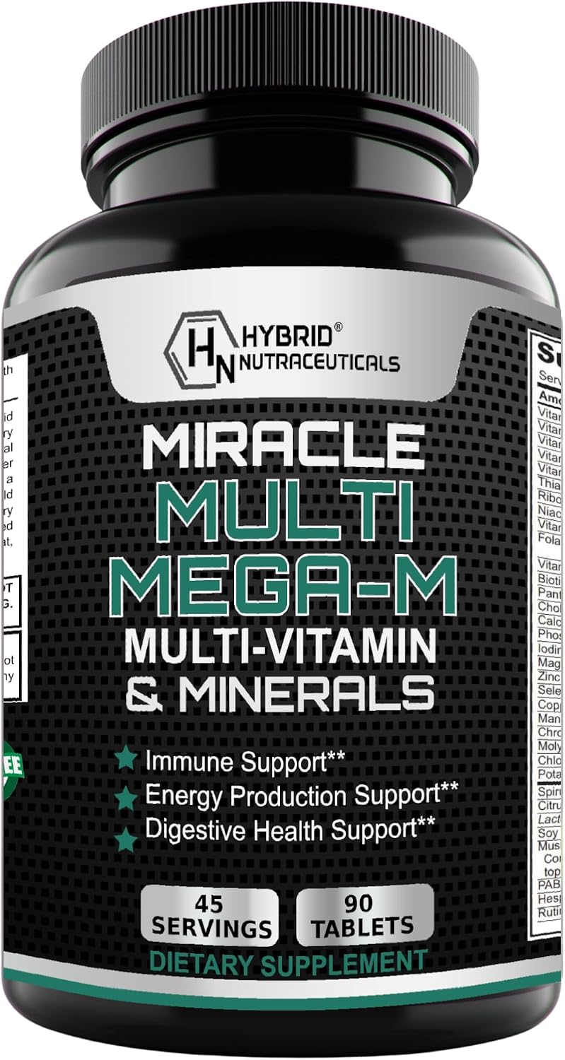 MEGA-M Multivitamin for Men and Women (with Superfoods, Mushrooms and Enzymes) - görsel 1