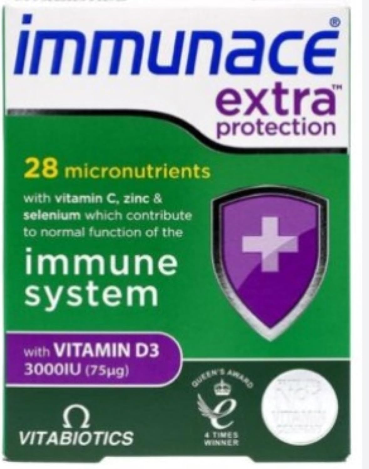 Vitabiotics Immunace Extra Protection 30 Tablets - görsel 1